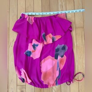 Karina Grimaldi 100% Silk Pink Top. Size M